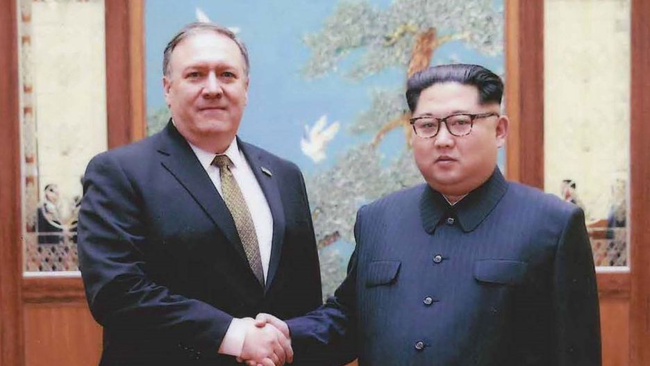 Mike Pompeo spotkał się z Kim Dzong Unem