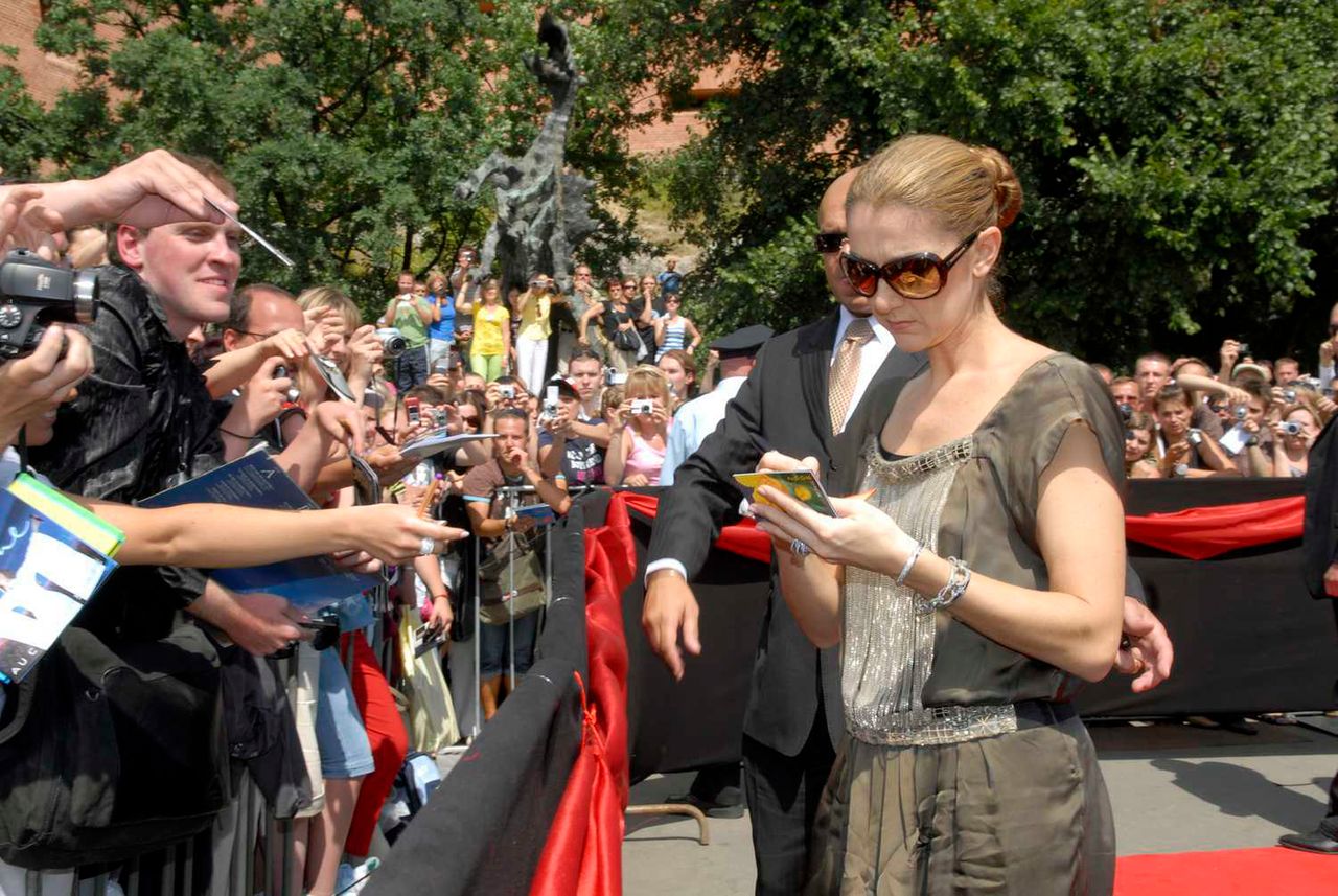 Celine Dion w Polsce w 2008 roku