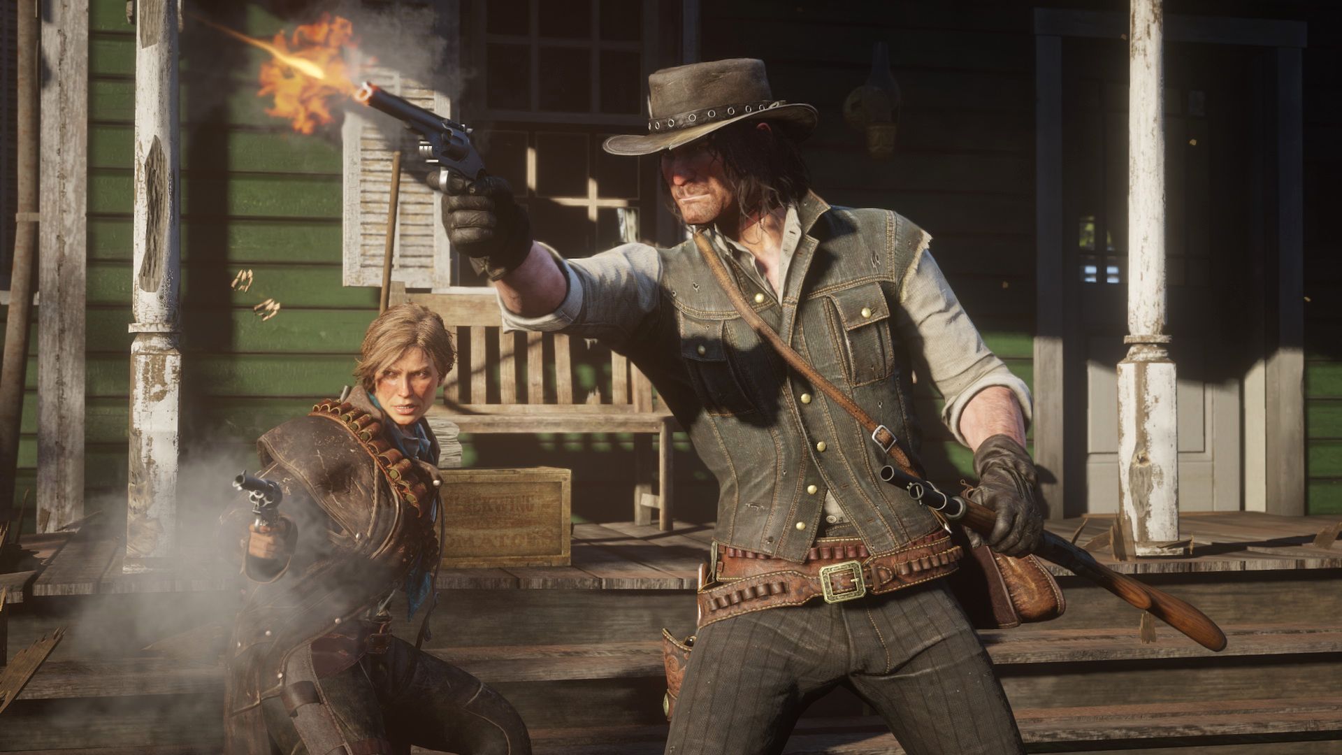 Red Dead Redemption 2  w pierwszym gameplayu