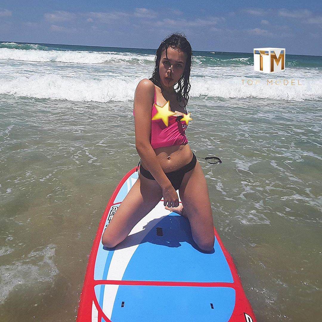 Klaudia Moon - sesja na plaży