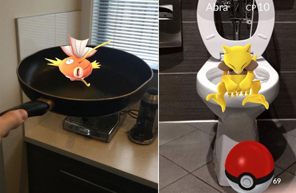 Nawet tutaj trafiły. Zobacz, gdzie upolowali Pokemona