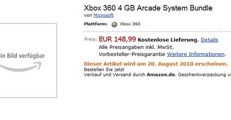 Nowy Xbox 360 Arcade w sierpniu