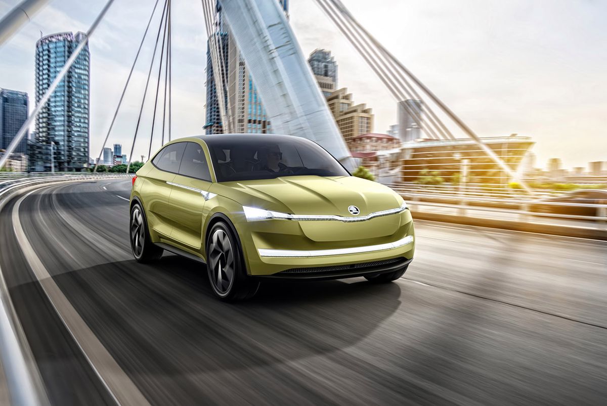 Skoda Vision E wreszcie na zdjęciach