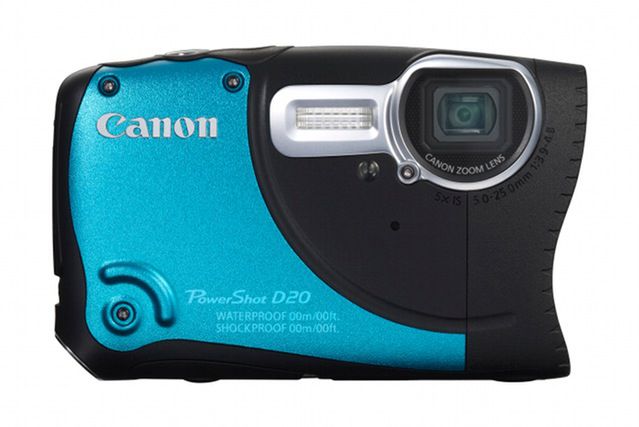 Canon PowerShot D20 - aparat dla twardzieli