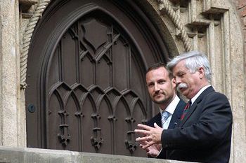 Wizyta norweskiego następcy tronu księcia Haakona w Krakowie