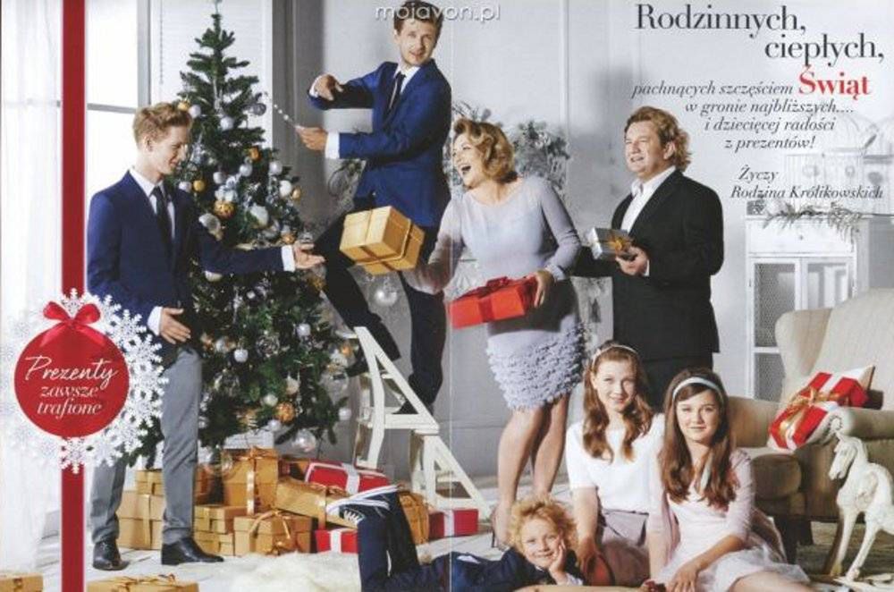 Rodzina Królikowskich w katalogu Avon