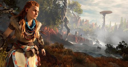 Wrażenia z Horizon: Zero Dawn - krótko o strzelaniu z łuku do robotów