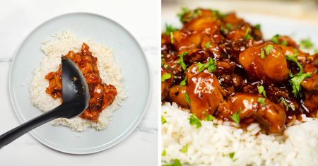 Kurczak w sosie bourbon to danie na miarę Masterchefa. Sekret tkwi w niezwykłym, intensywnym sosie
