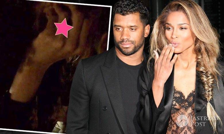 Russell Wilson i Ciara zaręczyli się (fot. ONS)