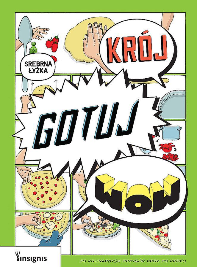 "Krój, gotuj, wow" - ilustrowana książka kucharska