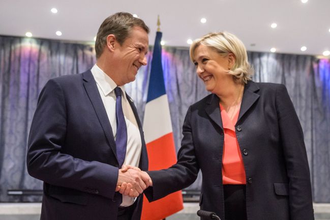 Le Pen ogłosiła kandydata na premiera. Jest spoza Frontu Narodowego