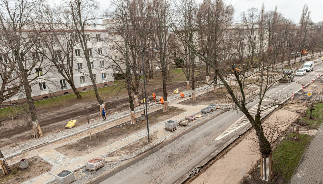 Warszawa. Al. Zjednoczenia w remoncie. Będą objazdy