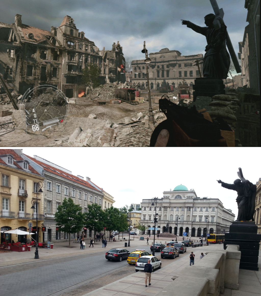 Warszawa z czasów Powstania odtworzona w Enemy Front. Krakowskie Przedmieście, PAST-a, panorama miasta [GALERIA]