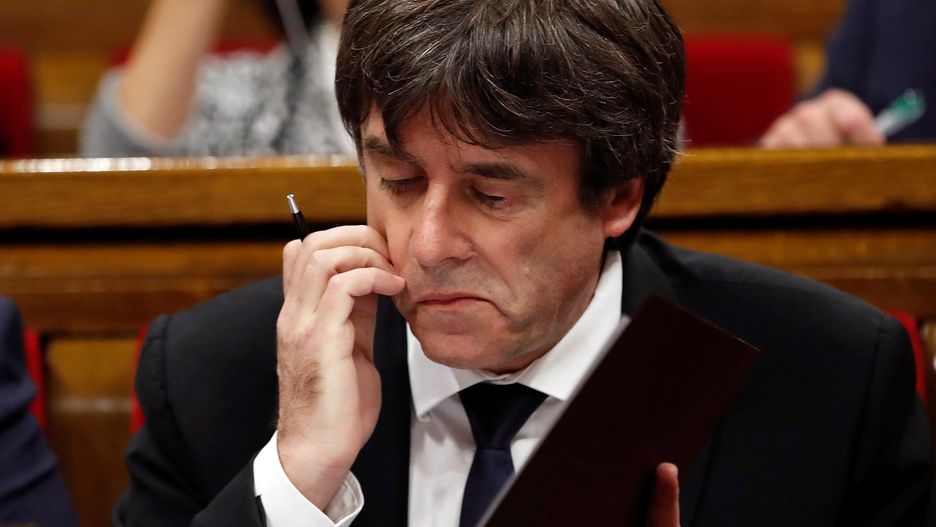 Carles Puigdemont nie odpowiedział na żądania hiszpańskiego rządu