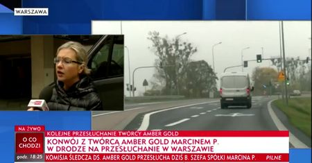 TVP Info relacjonowała na żywo konwojowanie Marcina P. z Gdańska. W sieci kpiny