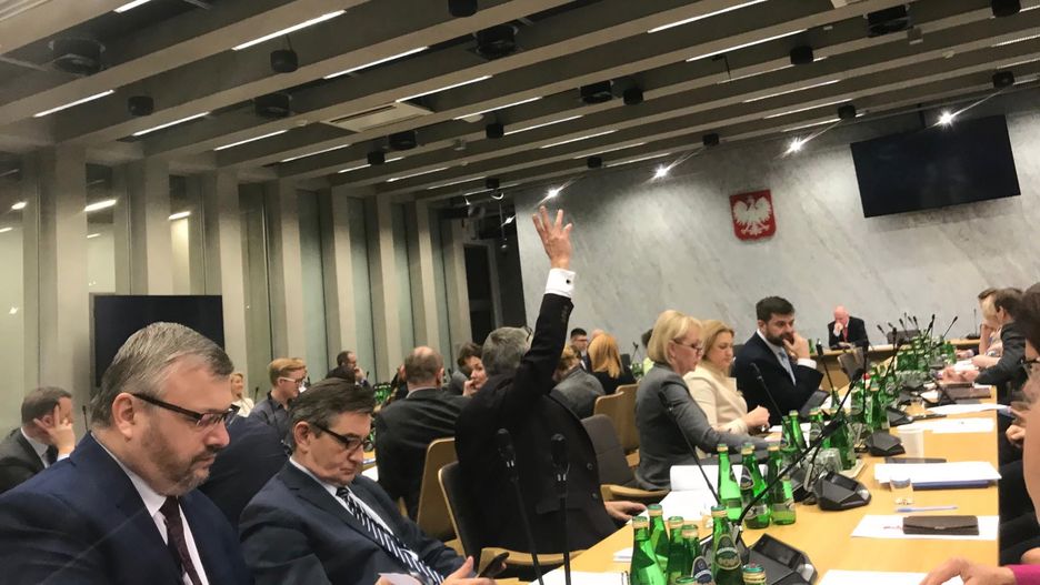 Obrady Komisji Ochrony Środowiska, Zasobów Naturalnych i Leśnictwa (OSZ) 8 stycznia 2020 roku