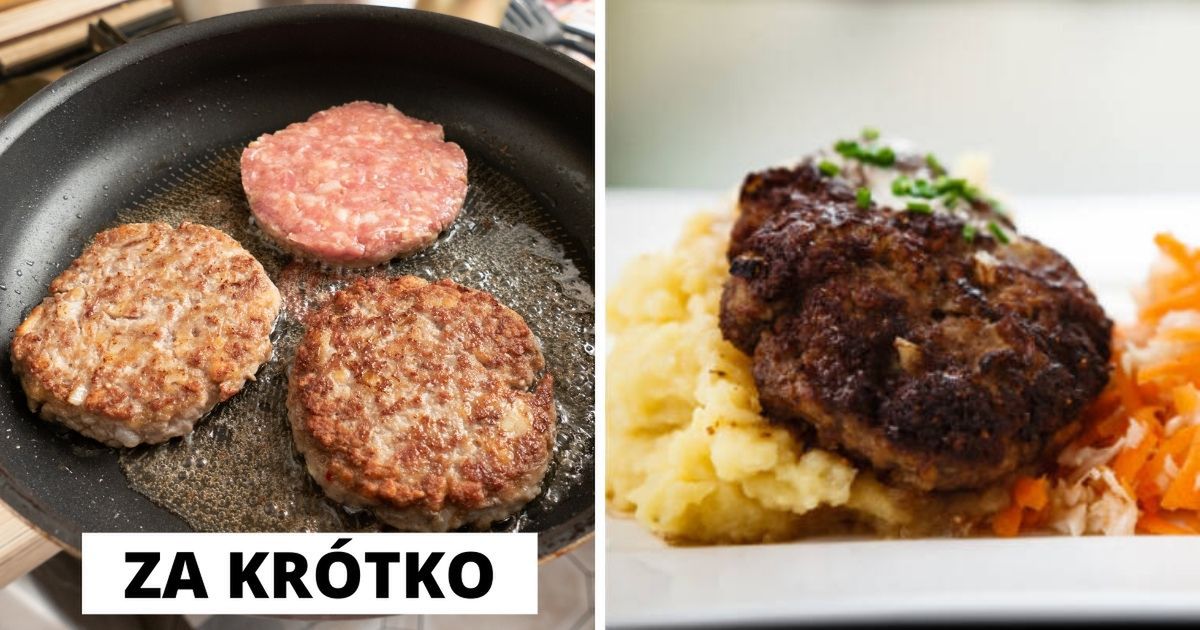 Jak długo należy smażyć mielone, żeby nie były surowe w środku?