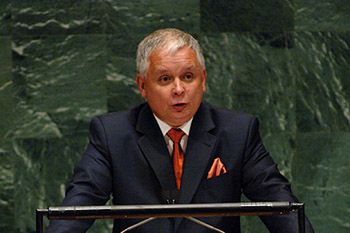 Prezydent Kaczyński: postrzegamy globalne partnerstwo przez pryzmat "Solidarności"