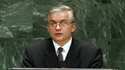 Cimoszewicz na forum Zgromadzenia Ogólnego NZ