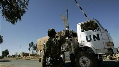 Pojazd ONZ w Erytrei