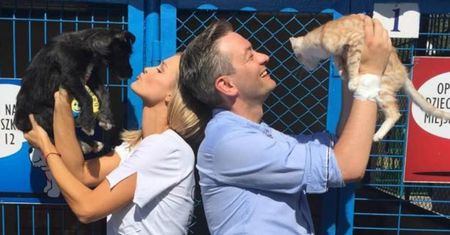Joanna Krupa i Robert Biedroń zapałali do siebie uczuciem [WIDEO]
