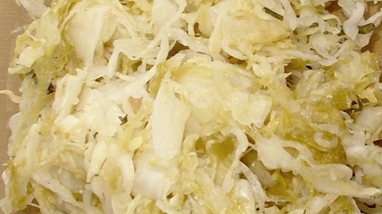 Kapusta kiszona rządzi w zimowej kuchni