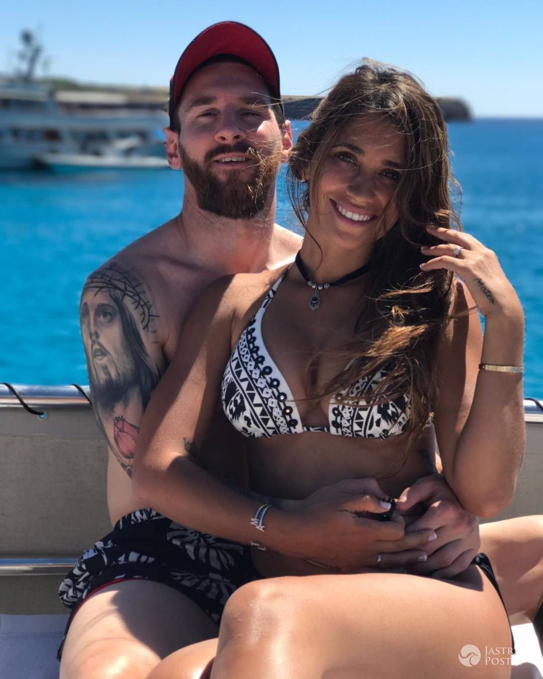 Leo Messi z piękną żoną w podróży poślubnej