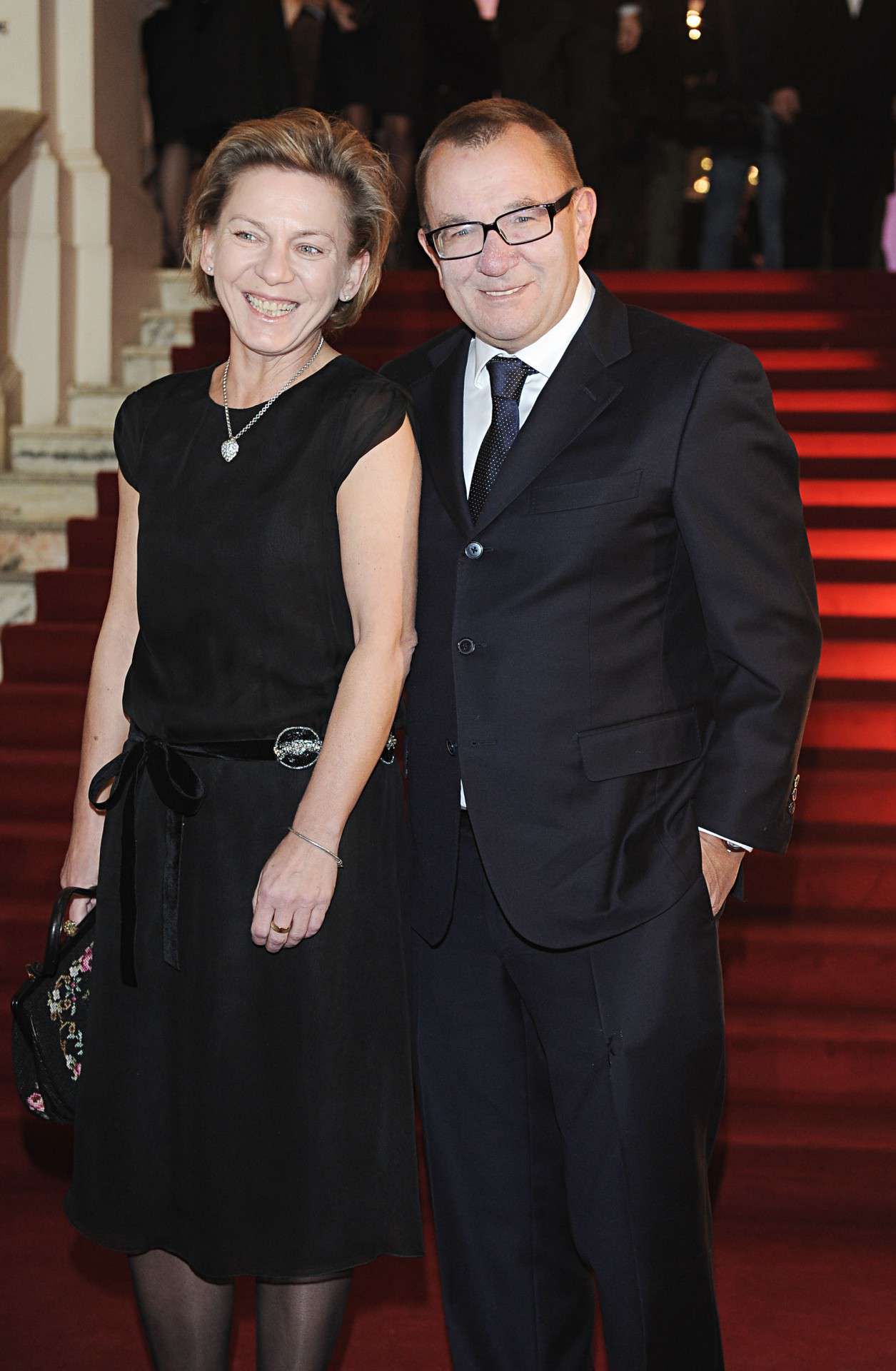 Rafał Bryndal z żoną Dorotą w 2010 roku