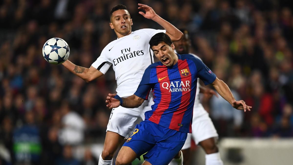 during the UEFA Champions League Round of 16 second leg match between FC Barcelona and Paris Saint-Germain at Camp Nou on March 8, 2017 in Barcelona, Spain.