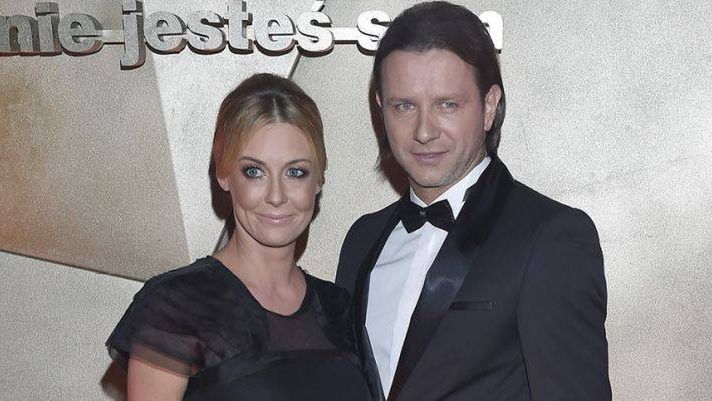 Małgorzata Rozenek i Radosław Majdan, Fotografia: AKPA