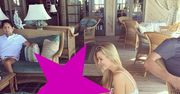 Joanna Krupa przytula się do leśnego zwierzątka