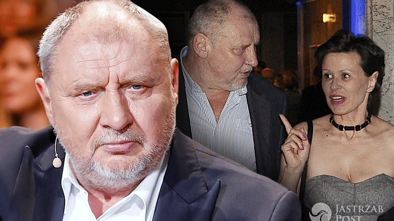 Andrzej Grabowski z żoną Anitą Kruszewską