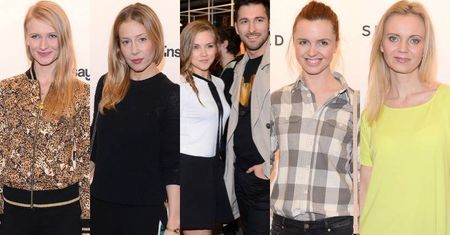 Agnieszka Kaczorowska w objęciach Rafała Maślaka, Kinga Burzyńska w podartych spodniach i Kasia Warnke cała na czarno
