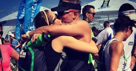 Tak Agnieszka Wesołowska kibicowała swojemu mężowi podczas triathlonu [INSTAGRAM]