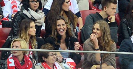 Marina Łuczenko i Sara Boruc przyszły razem na mecz!