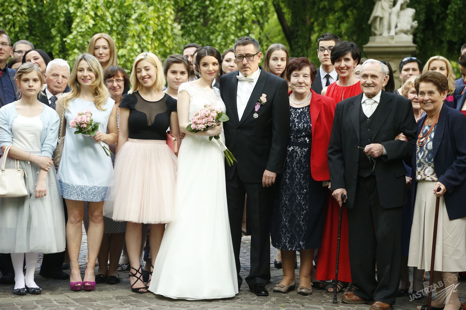 Ślub Andrzeja Sołtysika i Patrycji Czop w Krakowie