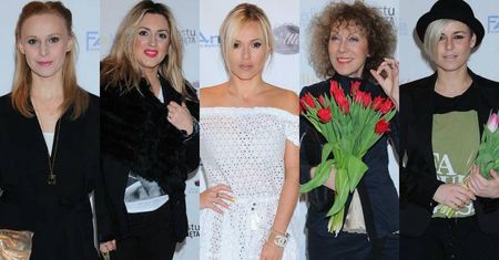 Delikatna Doda, rock'owa Paulina Holtz, a Karolina Szostak i Mandaryna całe na czarno