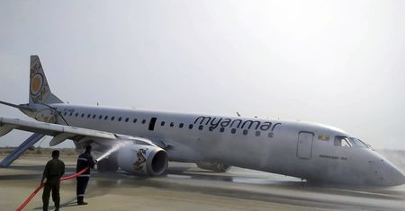 Brawurowe lądowanie w Mjanmie. Pilot uratował życie pasażerów i załogi