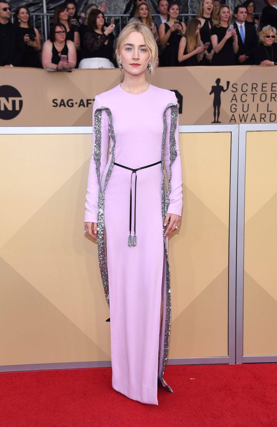 Saoirse Ronan - SAG Awards 2018, kreacja: Louis Vuitton