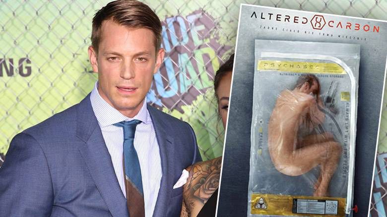 Joel Kinnaman z żoną