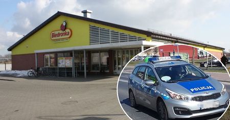 Staruszka miała problem z płatnością w Biedronce. Wezwano policję