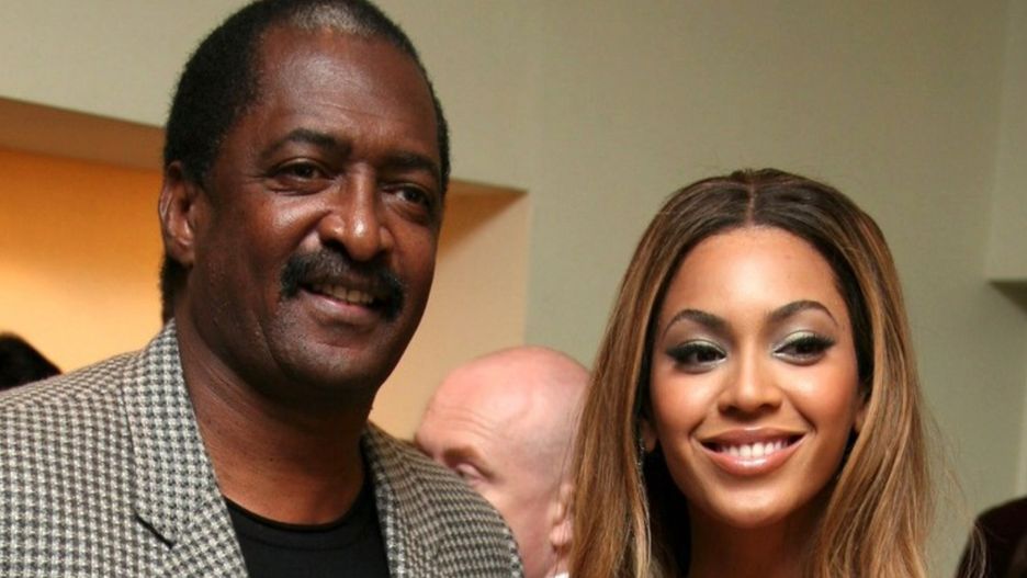 Mathew Knowles i Beyonce, premiera filmu "Dreamgirls", Londyn, 2007 r.