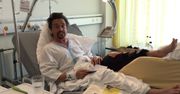 Richard Hammond pokazał filmik ze szpitala. Wczoraj omal nie zginął, dziś pije gin i żartuje