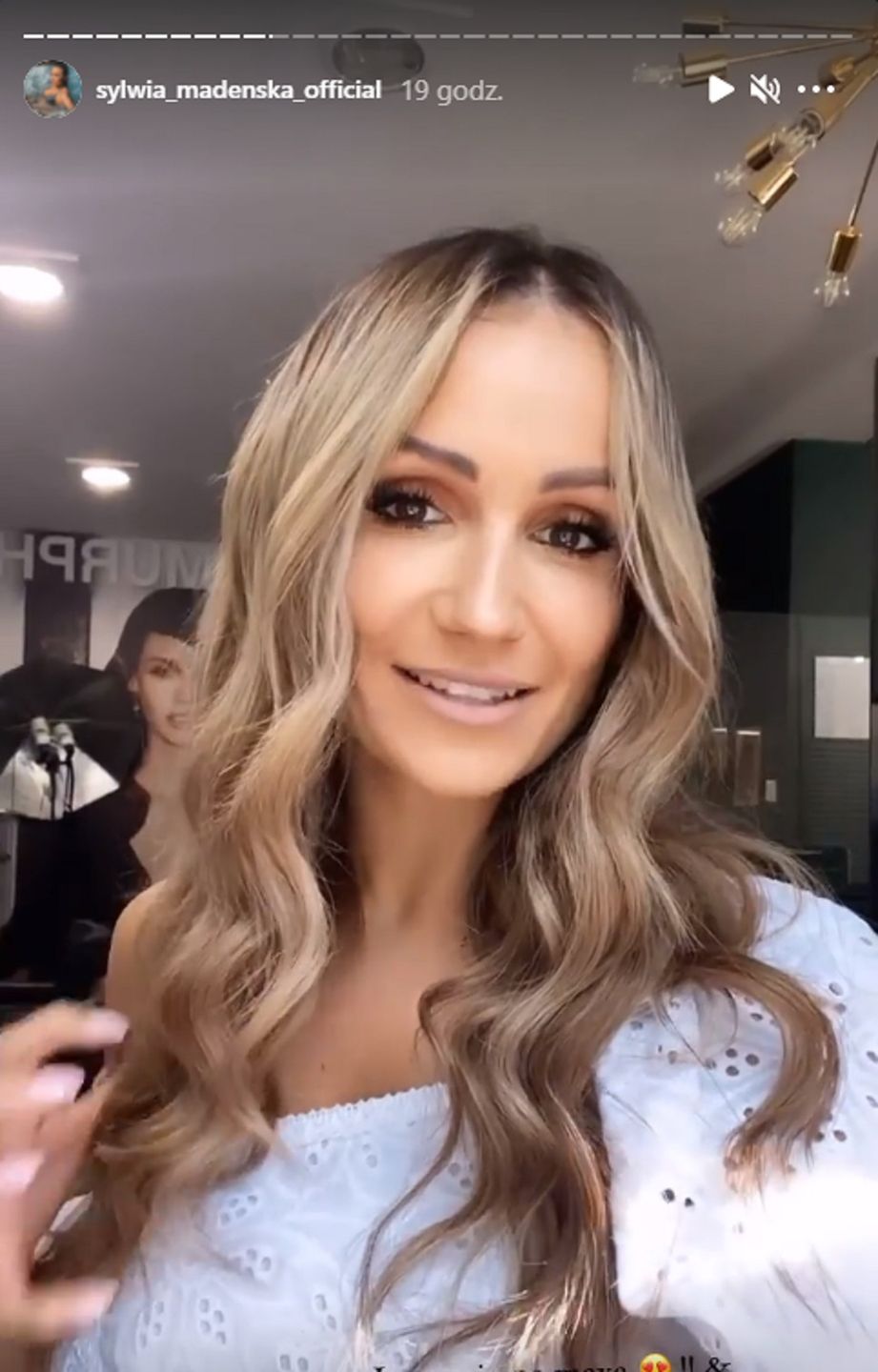 Sylwia Madeńska jest blondynką