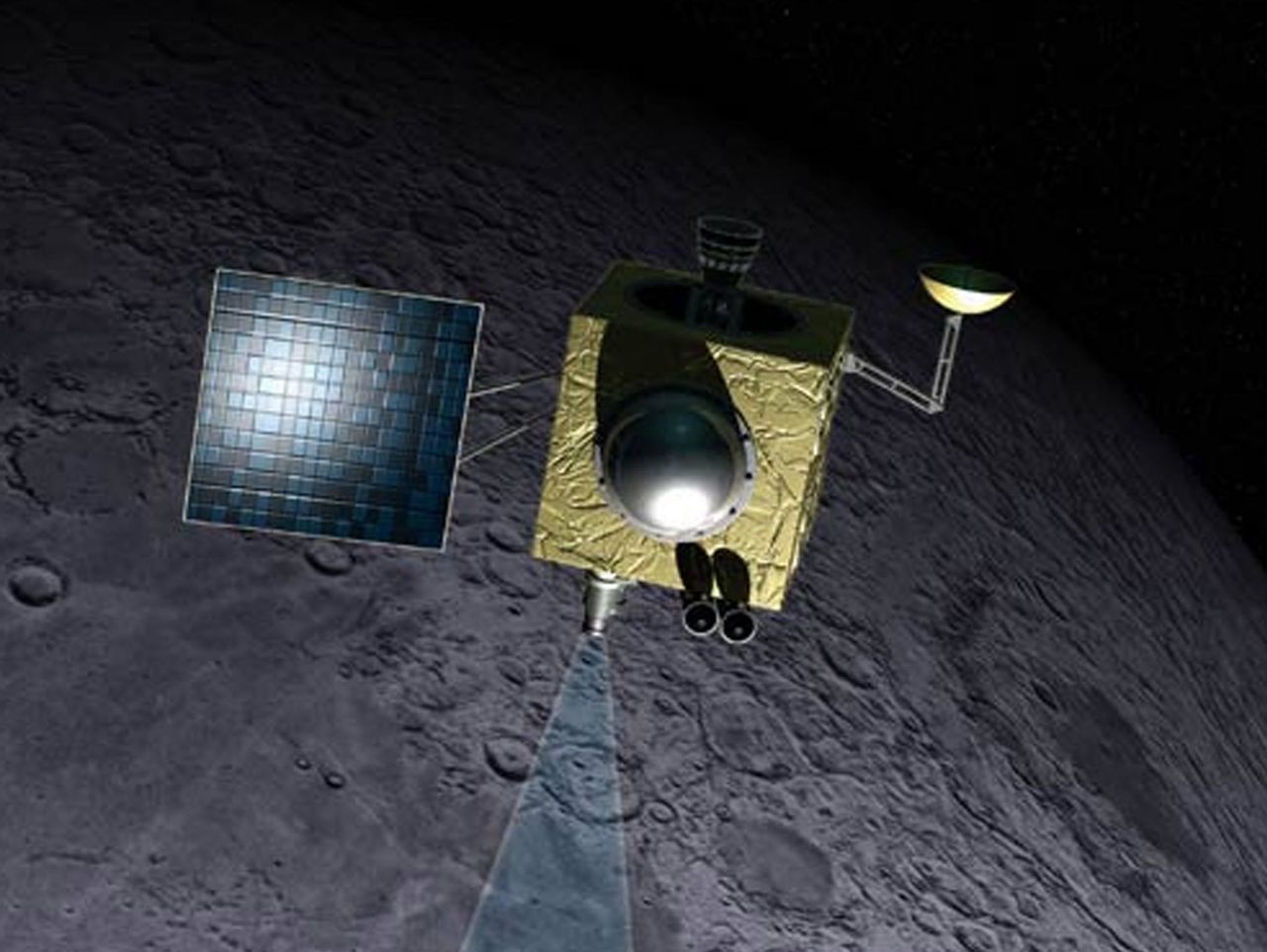 Zaginiona sonda odnaleziona na orbicie Księżyca. NASA znalazła igłę w stogu siana