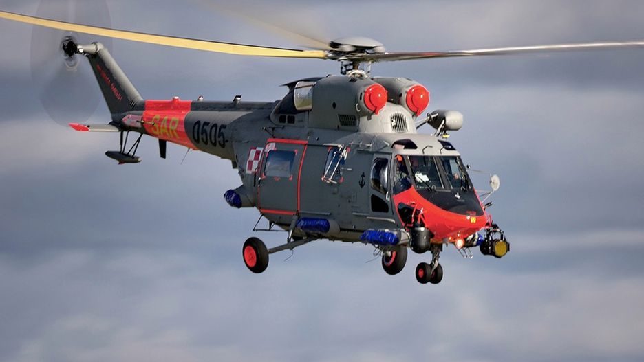 Śmigłowiec W-3WARM Anakonda przeznaczony jest do misji ratownictwa morskiego