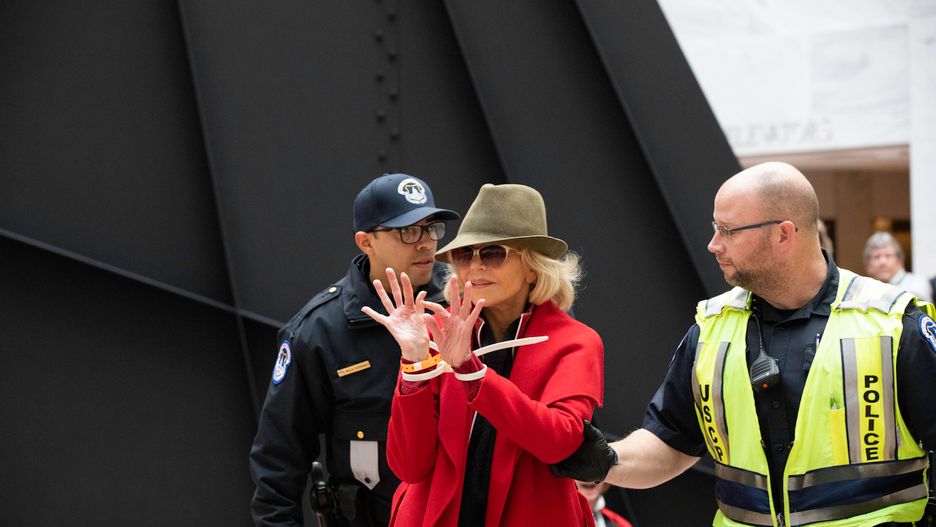 Jane Fonda aresztowana po raz czwarty 