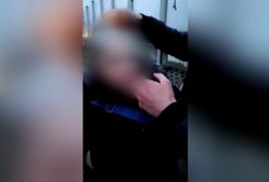 Bulwersujące nagranie. Założyli koledze prezerwatywę na głowę i chcieli ją podpalić