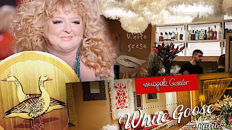 Magda Gessler White Goose Bistro Londyn menu, ceny