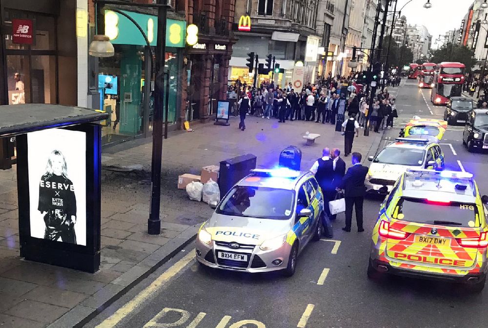 Eksplozja w sercu Londynu. Ludzie uciekali z Oxford Street